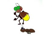 La hormiga y la luciérnaga