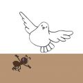 La hormiga y la paloma