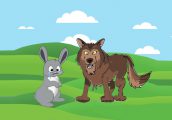 El conejo y el lobo