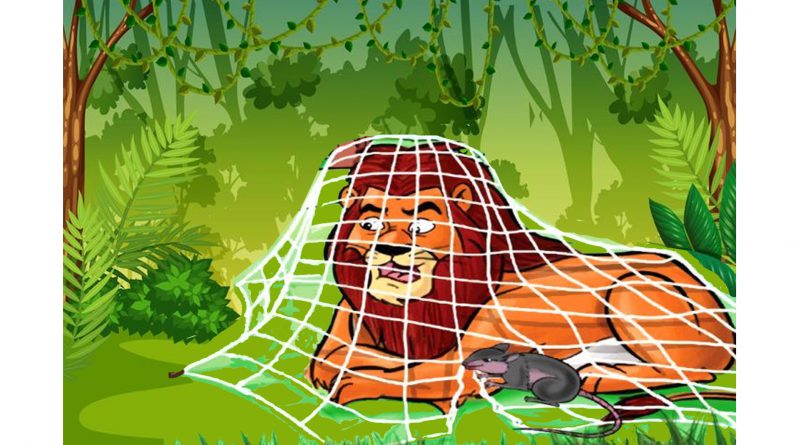 El león y el ratón, ️ fábula de Esopo. La bondad ⭐ tiene recompensa