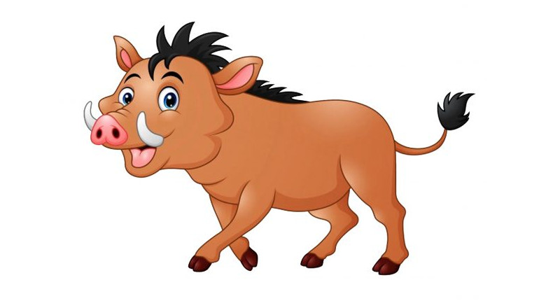 El león y el jabalí