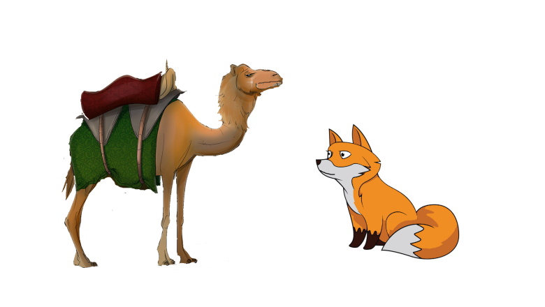 Fabula el camello y el zorro