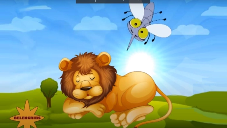 El león y el mosquito - imagen destacada