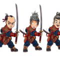 Los tres hermanos samuráis