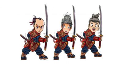 Los tres hermanos samuráis