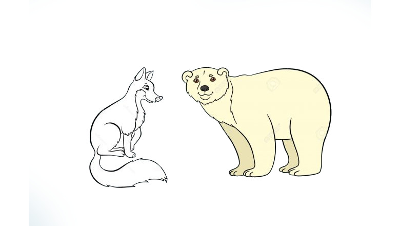 fábula del oso polar